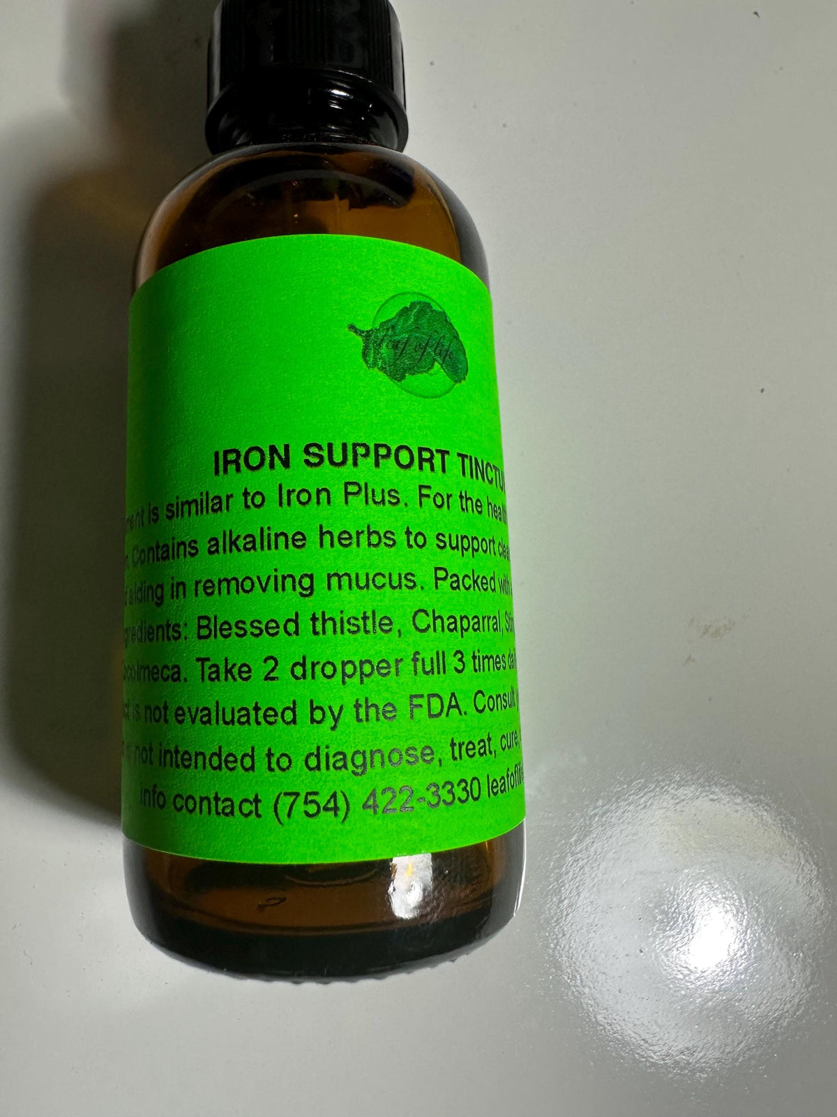 Iron Support Tincture – Wildcrafted Alkaline Herbs