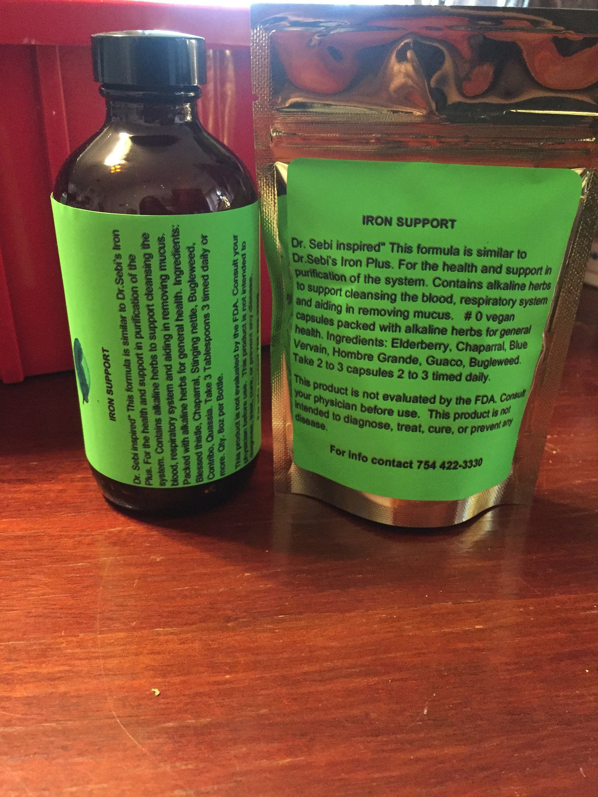 Iron Support Tonic – Dr. Sebi Inspired (Iron Plus)