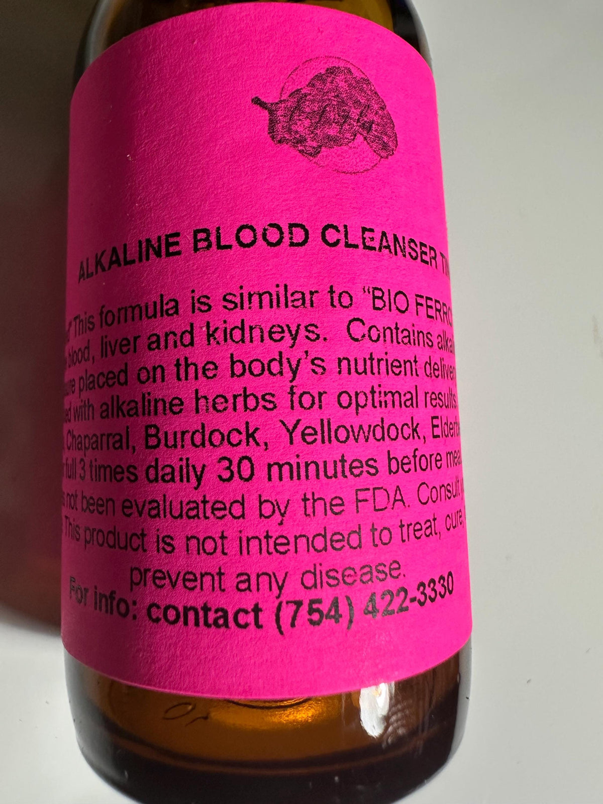 Alkaline Blood Cleanser Tincture – Burdock & Cocolmeca