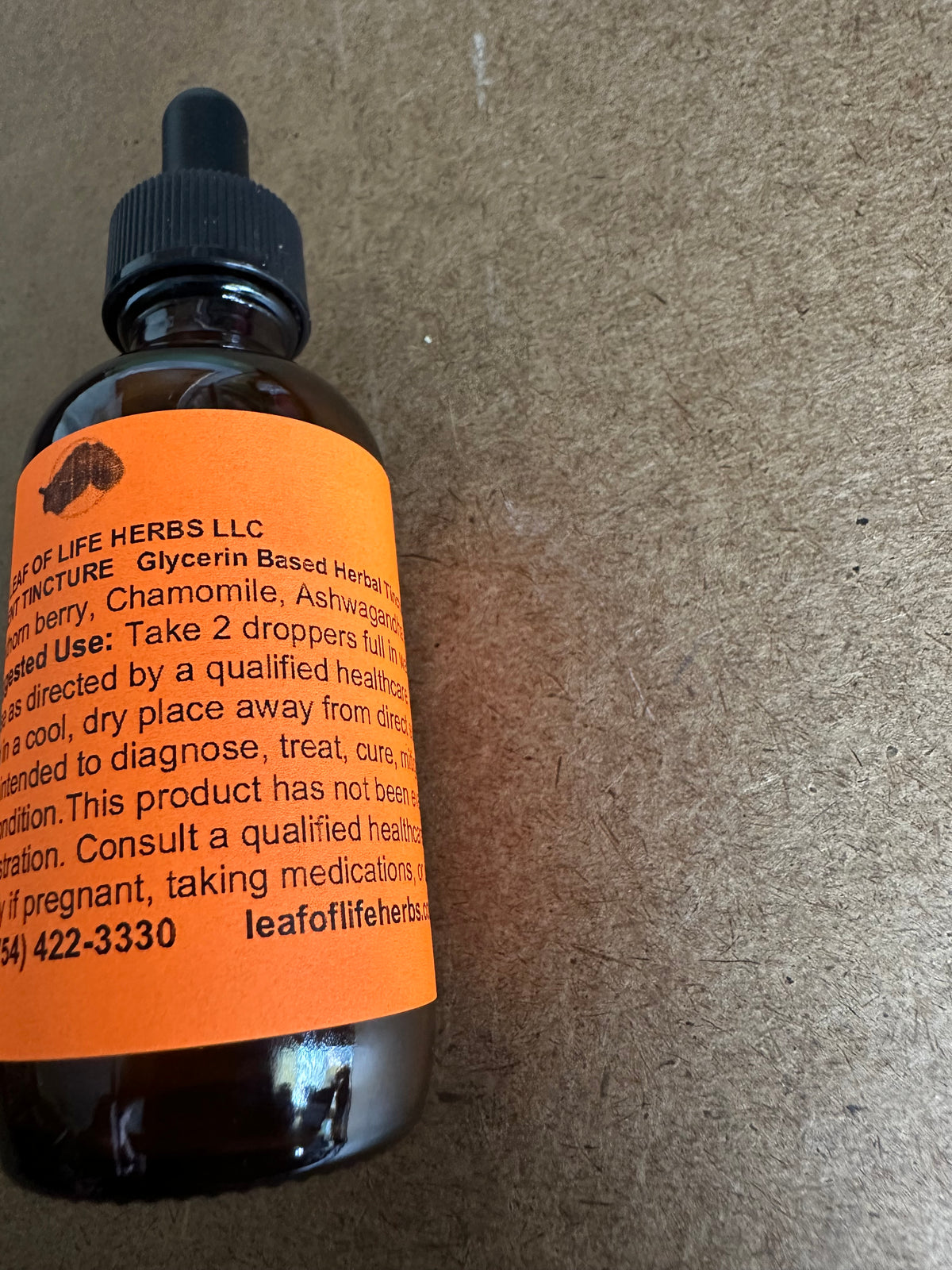 Sleep Time Supplement — Vegetable Glycerin-Based Tincture