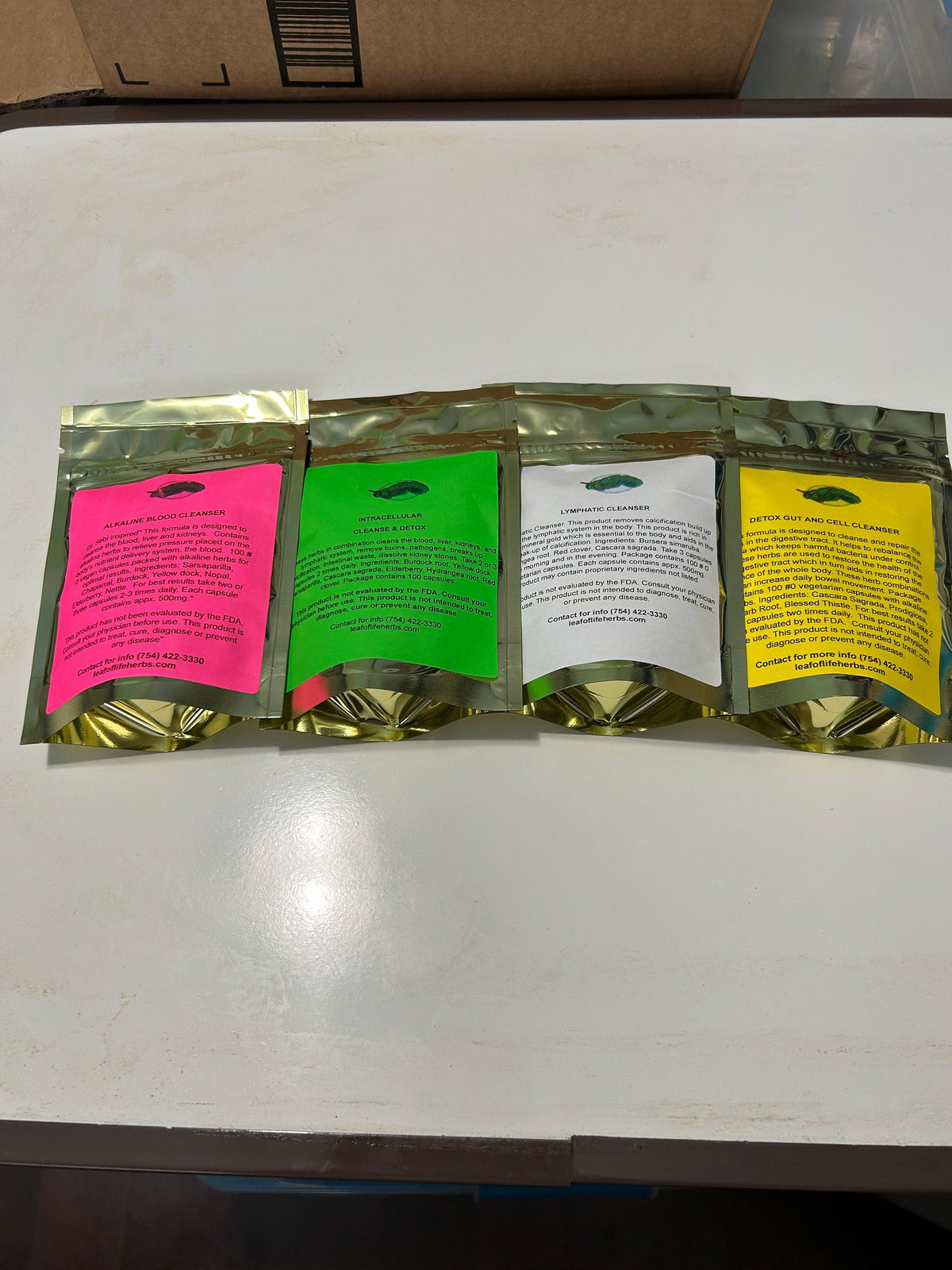 Alkaline Detox Cleanse Package (4 Pack)