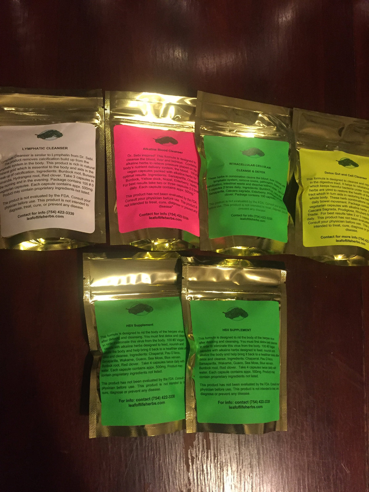 Immune & Cellular Cleanse Detox Package – Alkaline Herbal Capsules