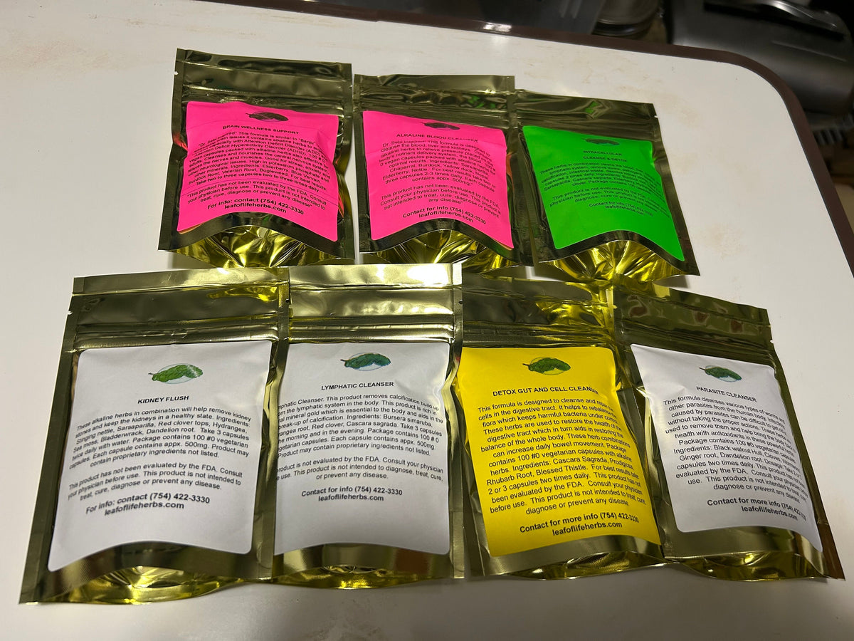 Complete Alkaline Detox Cleanse Capsules