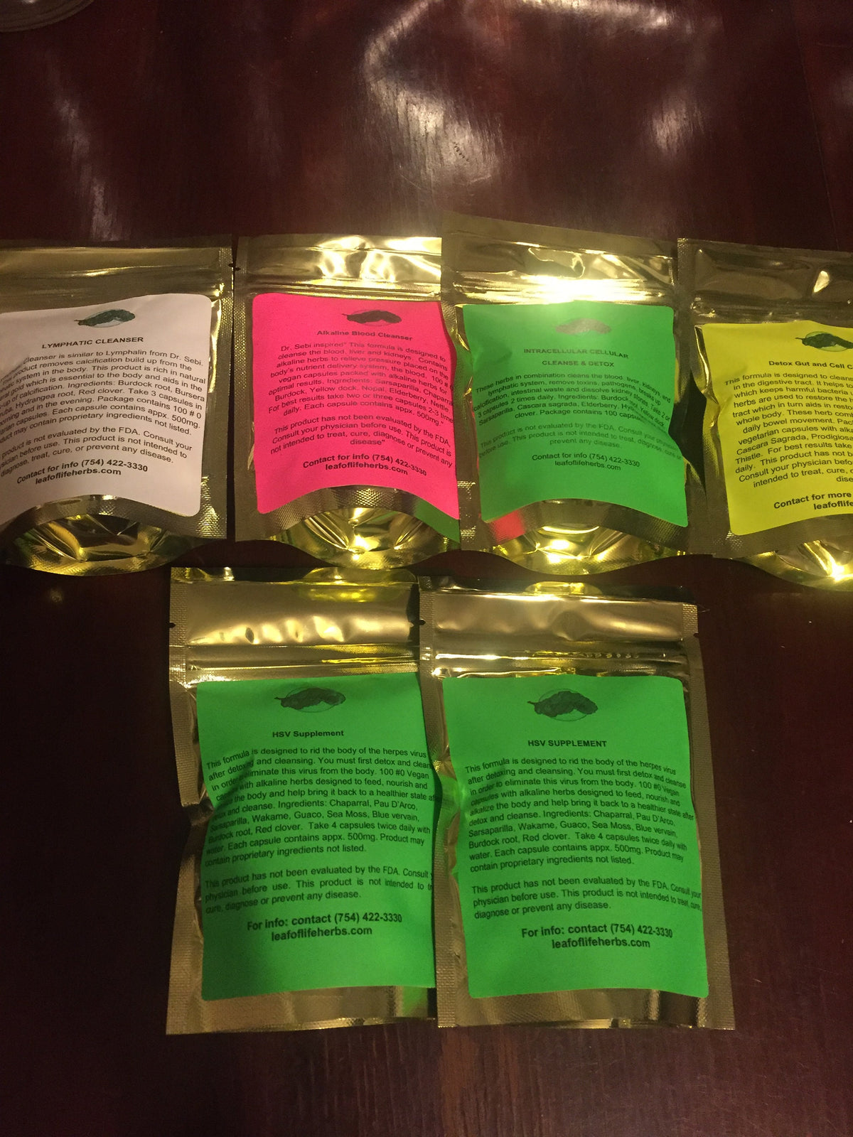 Immune & Cellular Cleanse Detox Package – Alkaline Herbal Capsules