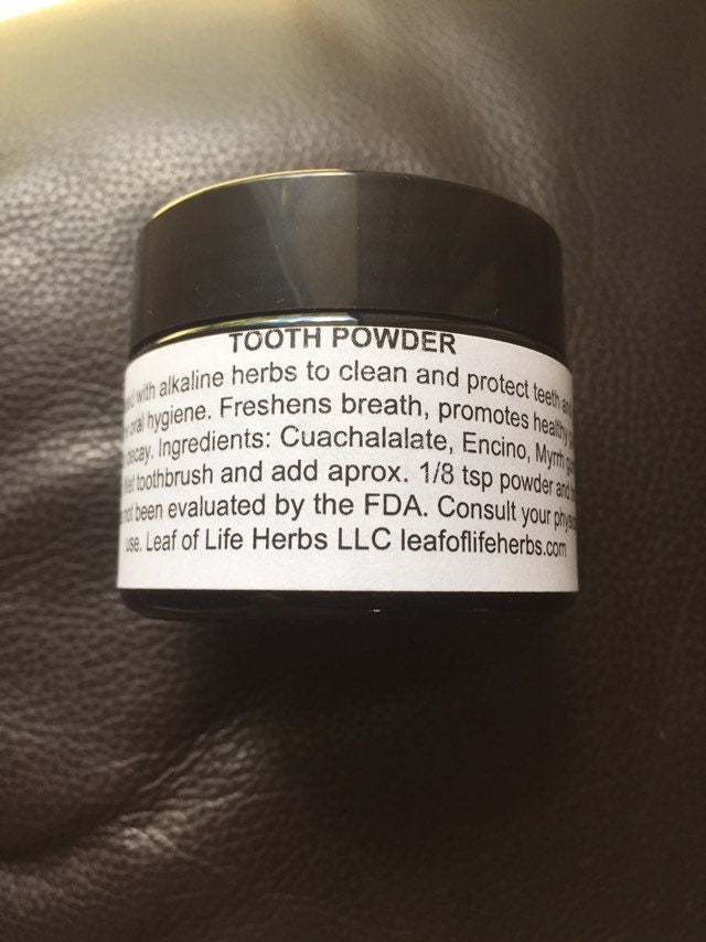 Alkaline Tooth Powder – Fluoride-Free Natural Formula