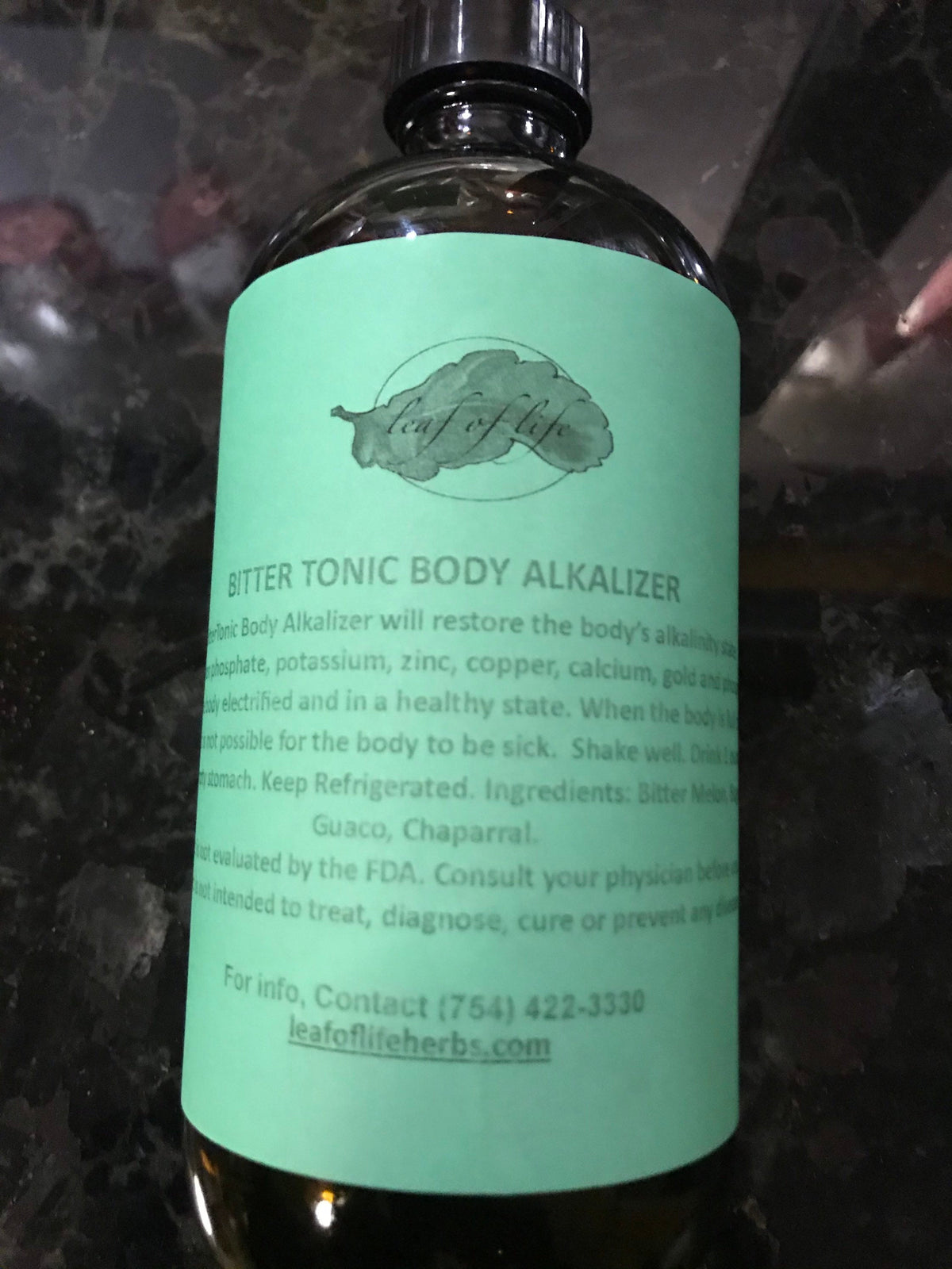 Bitter Tonic Body Alkalizer – Daily Mineral Support