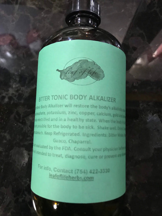 Bitter Tonic Body Alkalizer – Daily Mineral Support