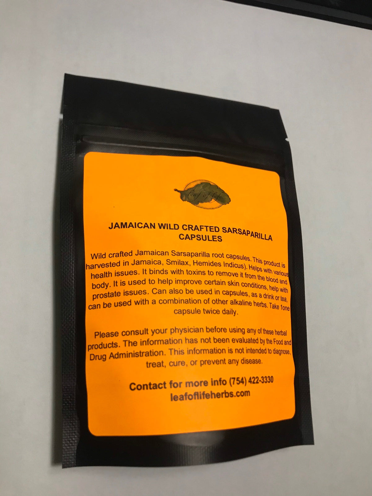 Jamaican Sarsaparilla Root Capsules – Dr. Sebi Alkaline