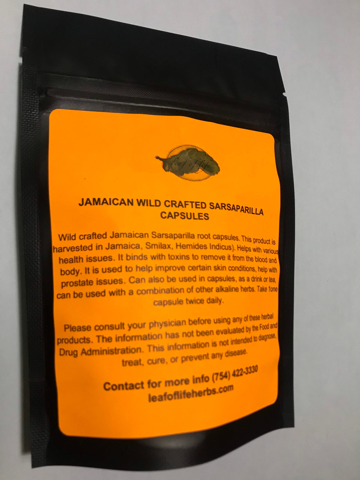 Jamaican Sarsaparilla Root Capsules – Dr. Sebi Alkaline