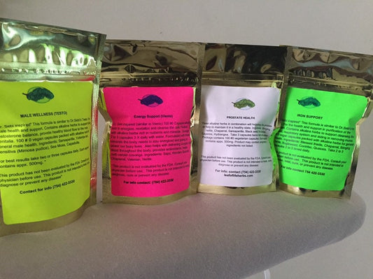 Men's Herbal Capsule Bundle – 4 Packs