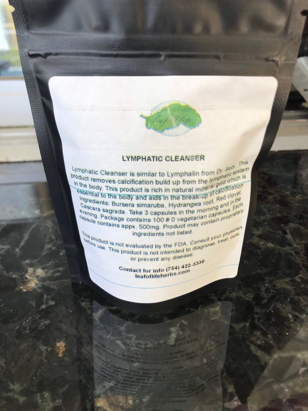 Lymphatic Cleanse Capsules – Wildcrafted Alkaline Herbs