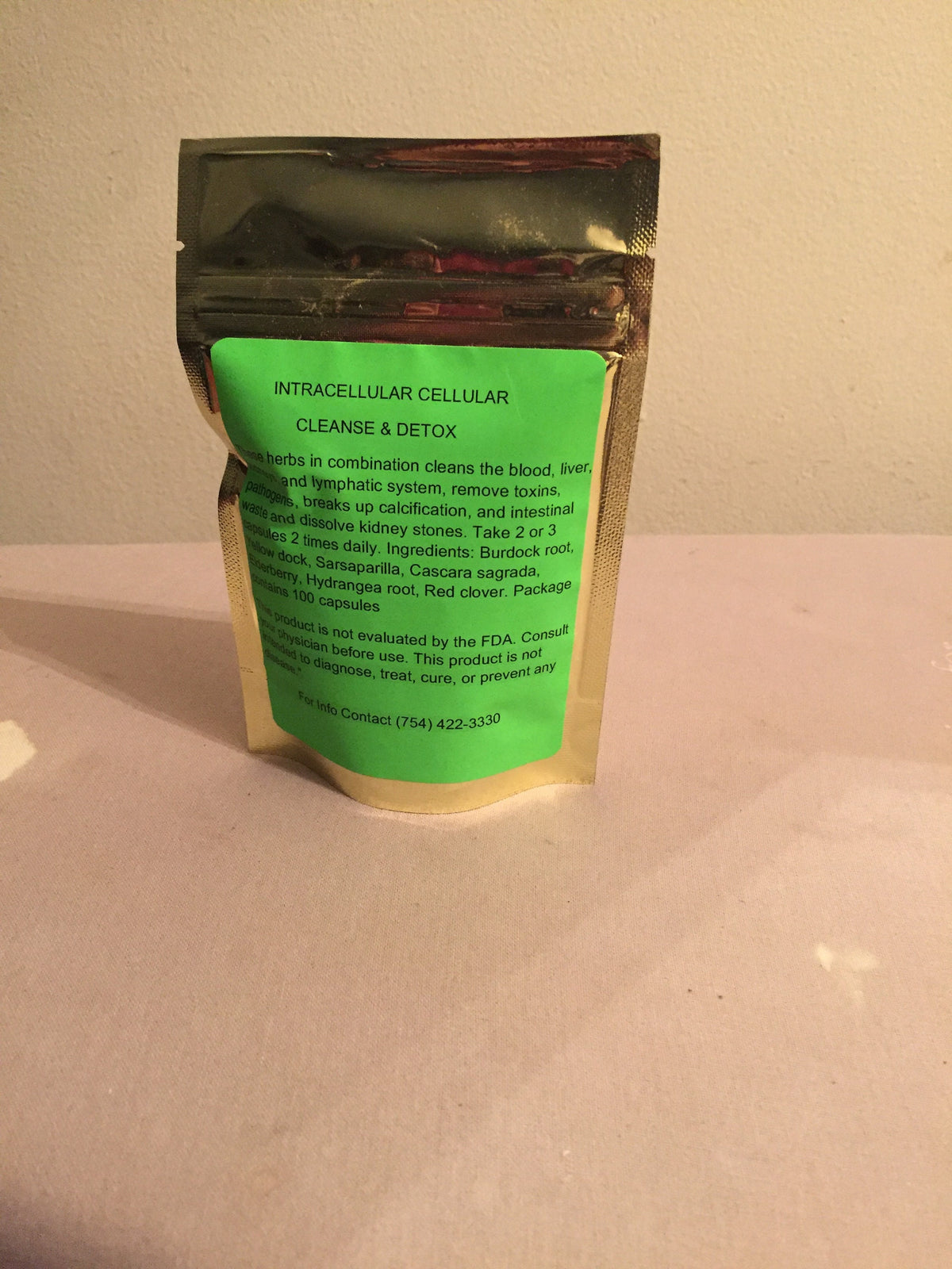 Intracellular Cleanse & Detox Capsules (Chelation Formula)