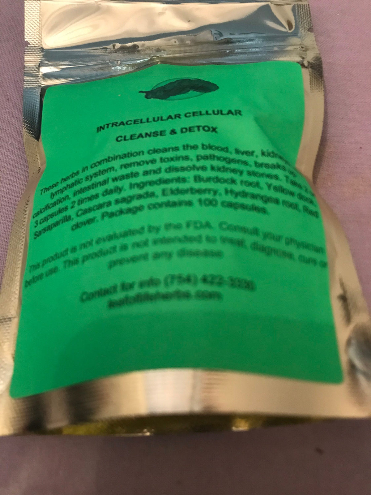 Intracellular Cleanse & Detox Capsules (Chelation Formula)