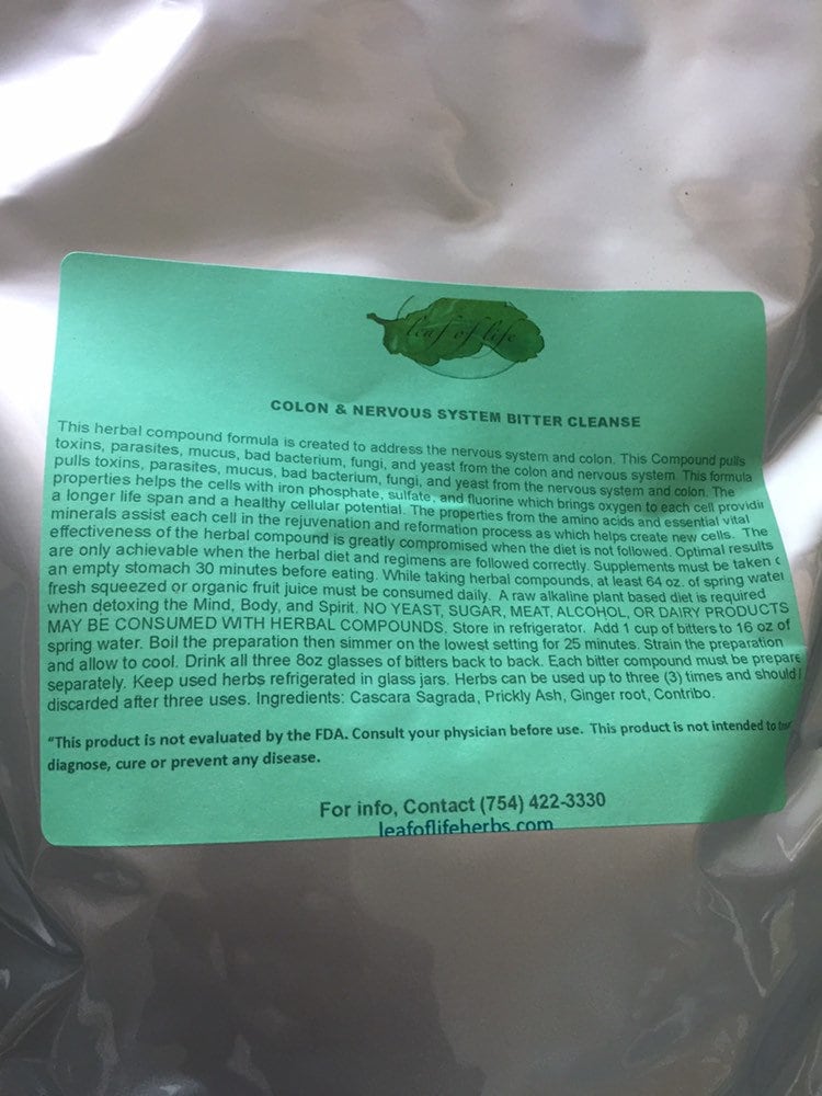 Alkaline Bitter Herbal Tea Blend (3 Pack)