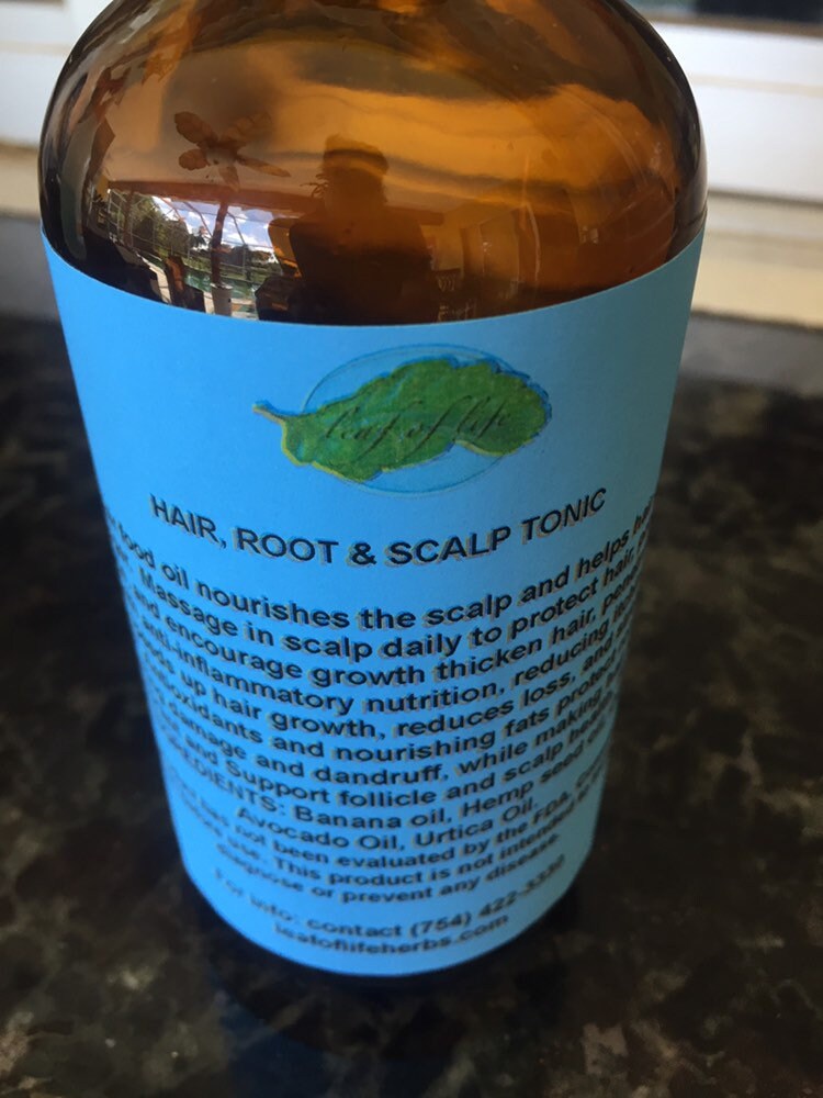 Hair Root & Scalp Tonic – Alkaline Wildcrafted Formula