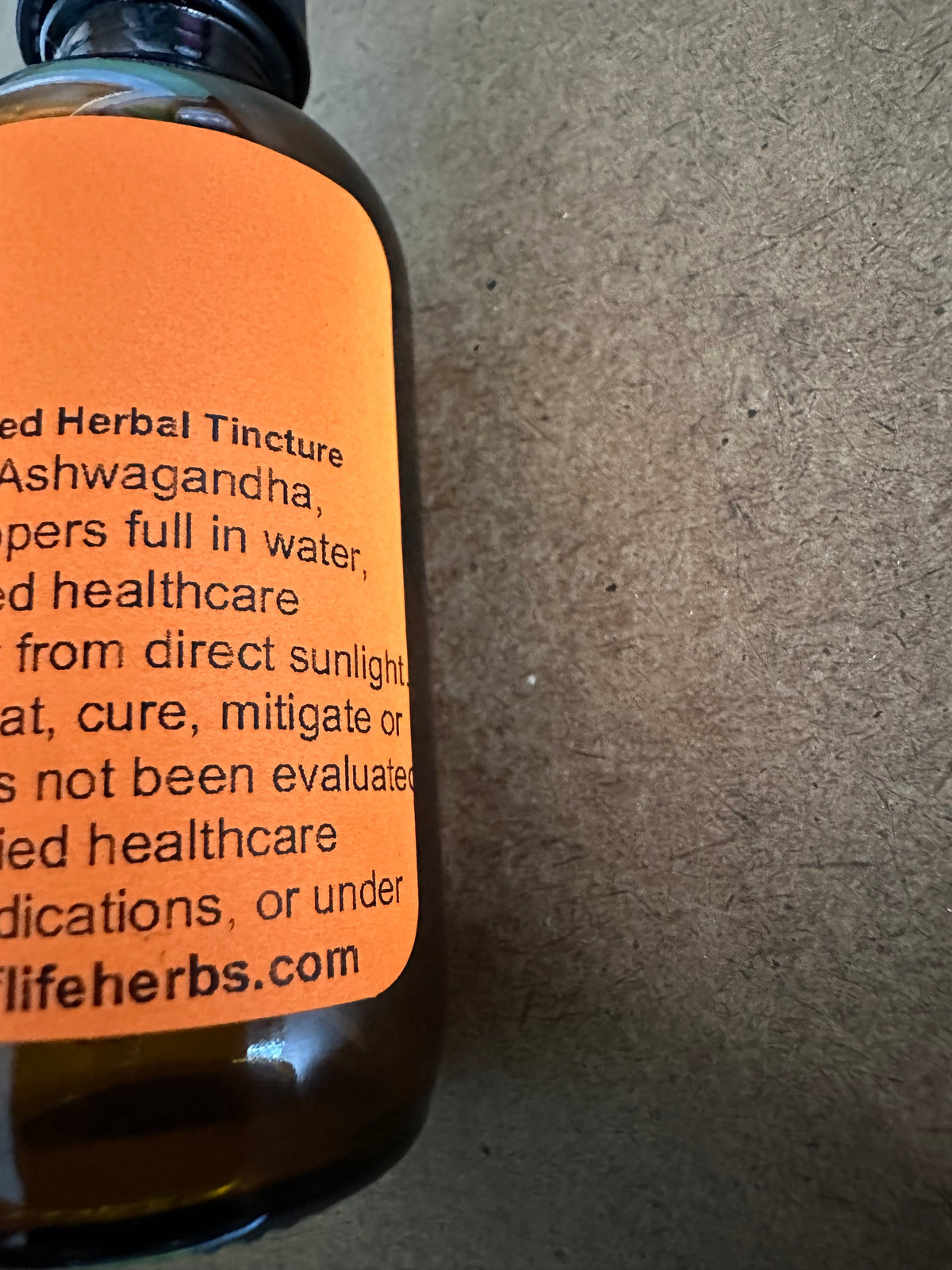 Sleep Time Supplement — Organic Alcohol-Based Tincture
