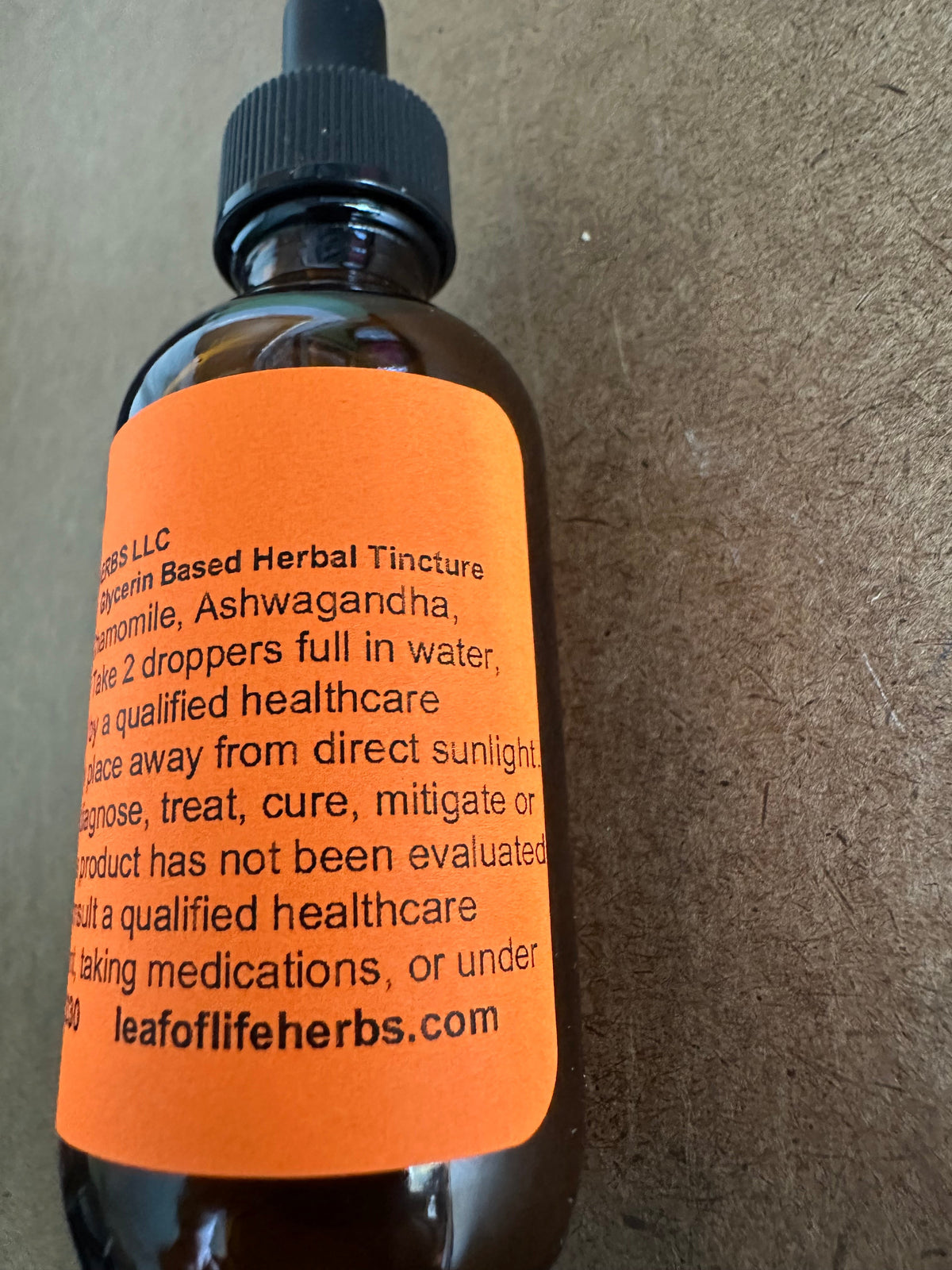 Sleep Time Supplement — Vegetable Glycerin-Based Tincture