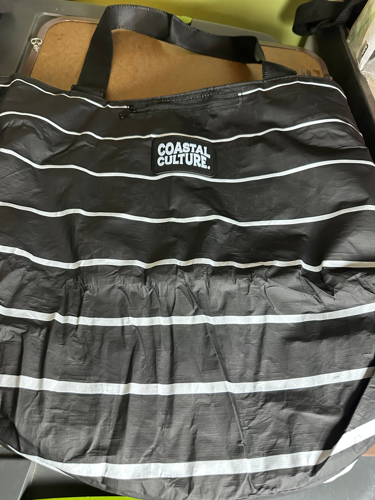 Coastal Culture Everyday Tote Bag Travel Zipper XL - Choose Color/Pattern