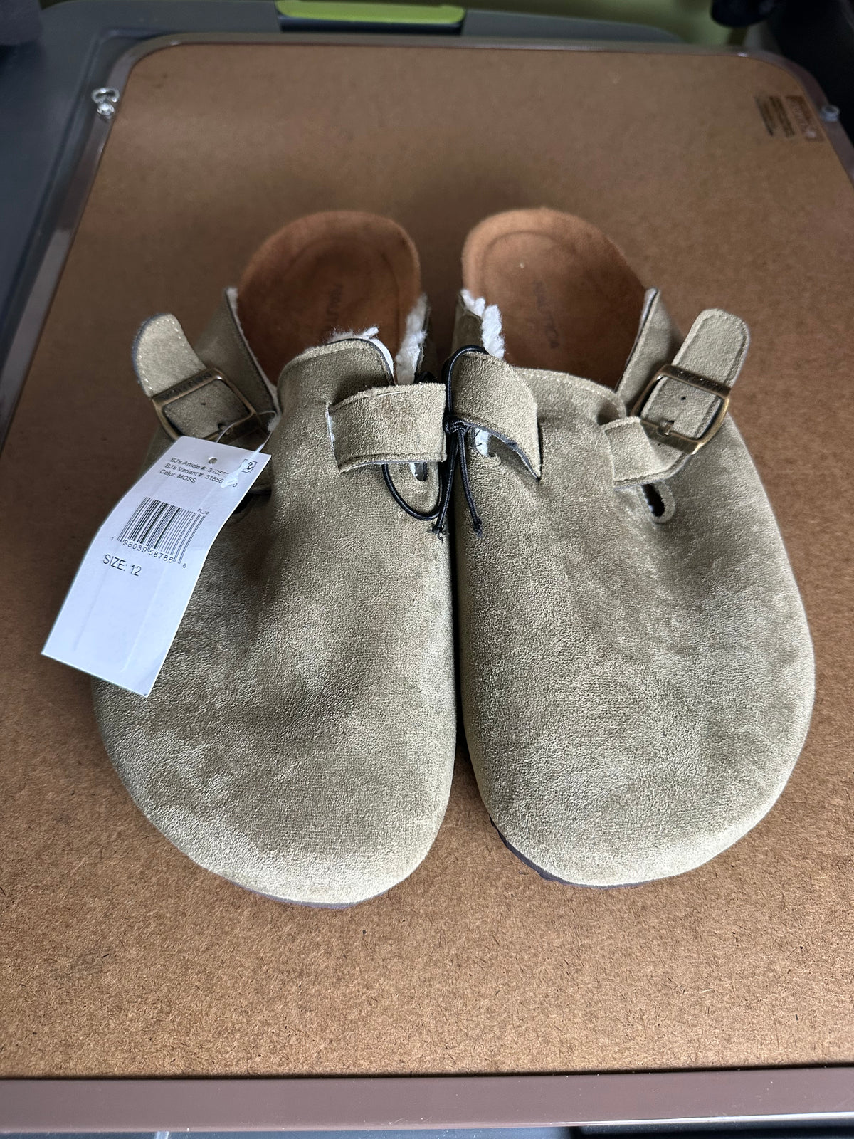 Nautica Moss Buckle Clogs – Size 12M