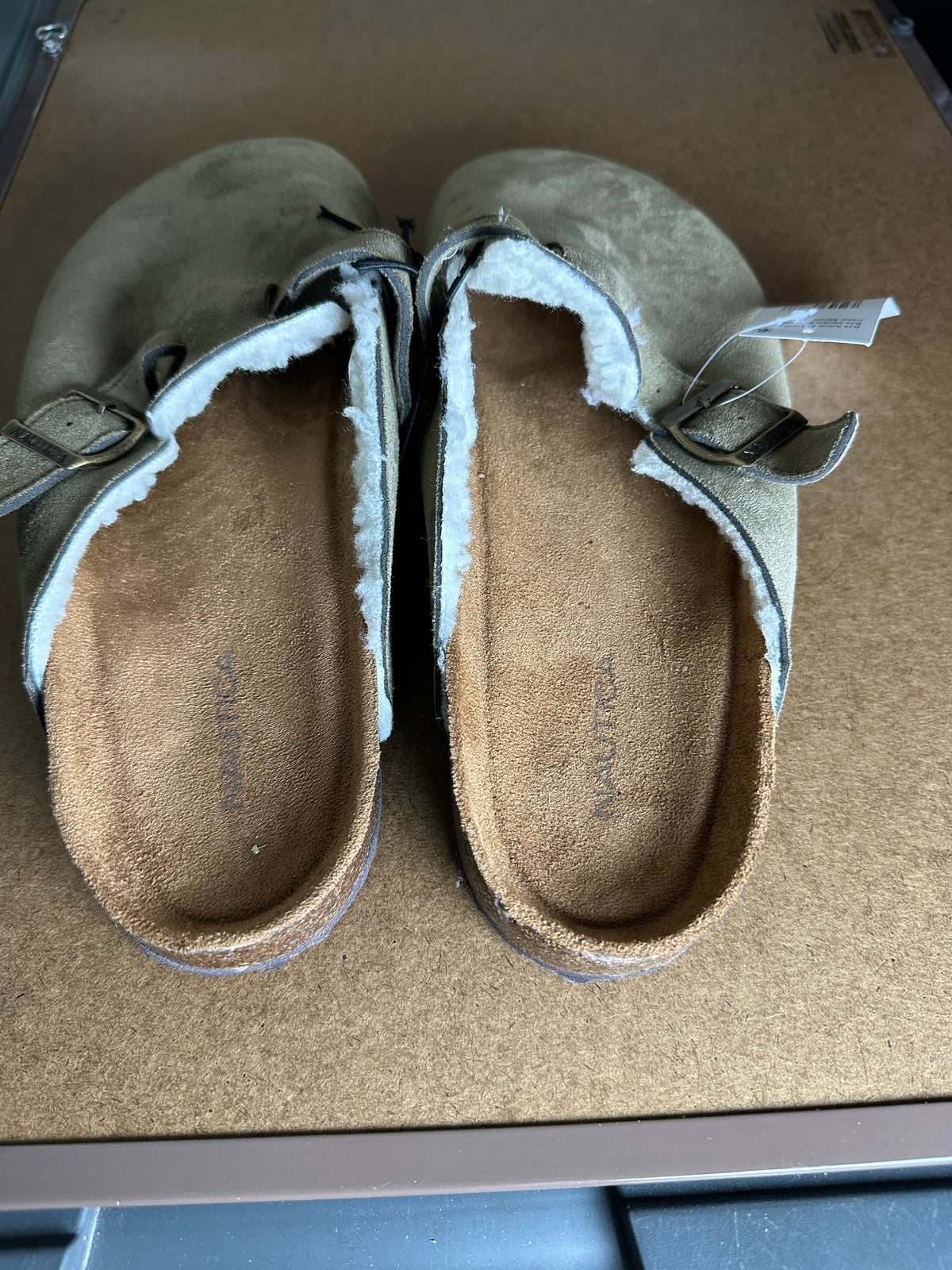 Nautica Moss Buckle Clogs – Size 12M