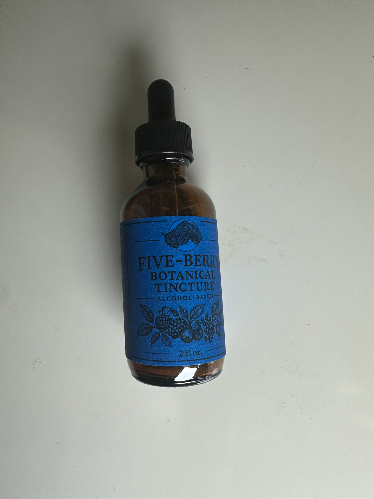 Five-Berry Botanical Tincture – Glycerin-Based, 2 fl oz