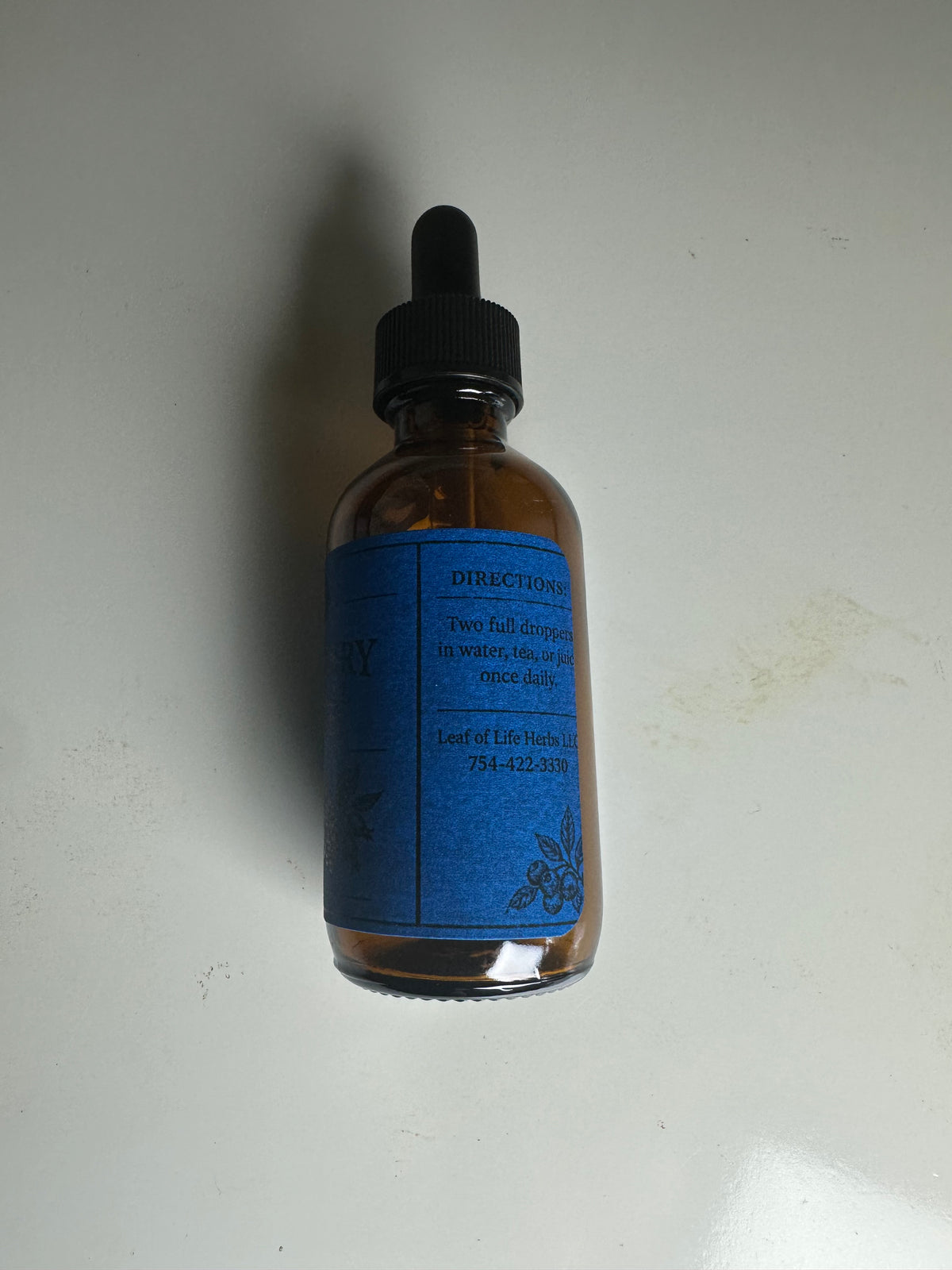 Five-Berry Botanical Tincture – Glycerin-Based, 2 fl oz