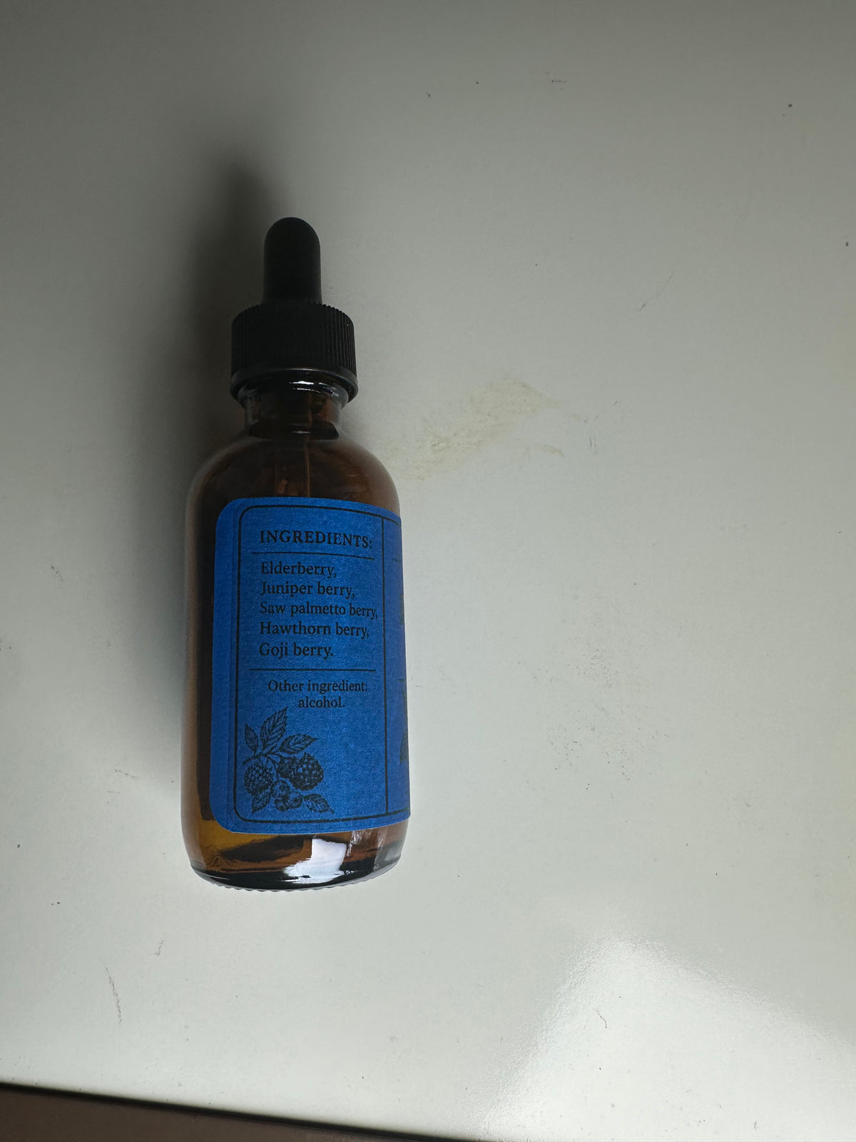 Five-Berry Botanical Tincture – Alcohol-Based, 2 fl oz