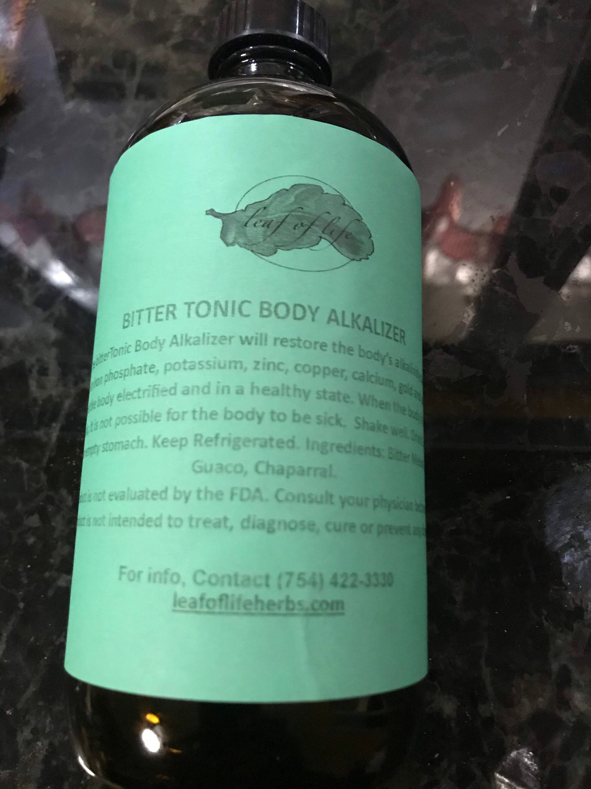 Bitter Tonic Body Alkalizer – Daily Mineral Support