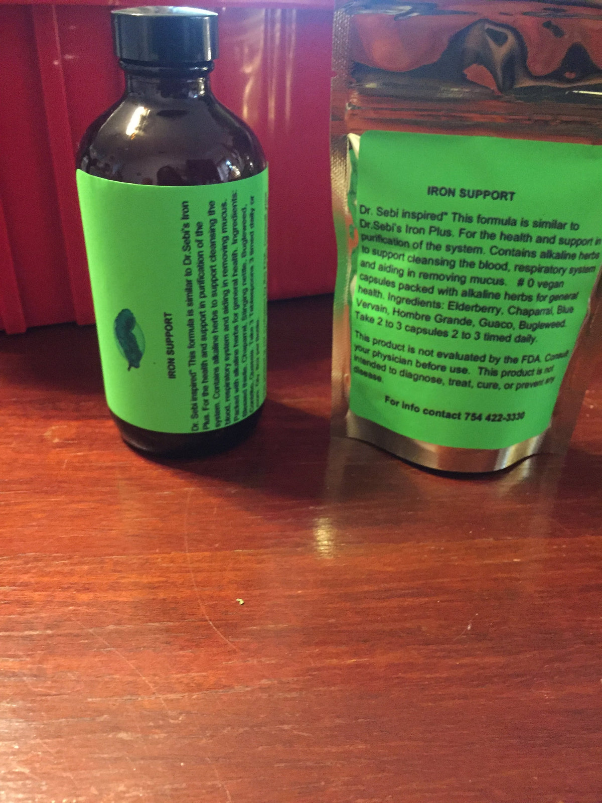 Iron Support Tonic – Dr. Sebi Inspired (Iron Plus)