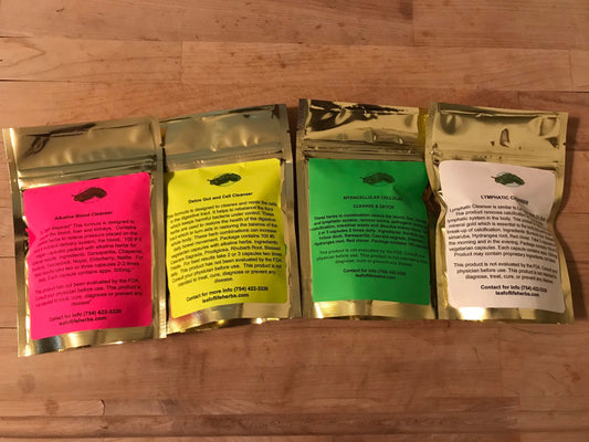 4-in-1 Alkaline Detox Cleanse Package