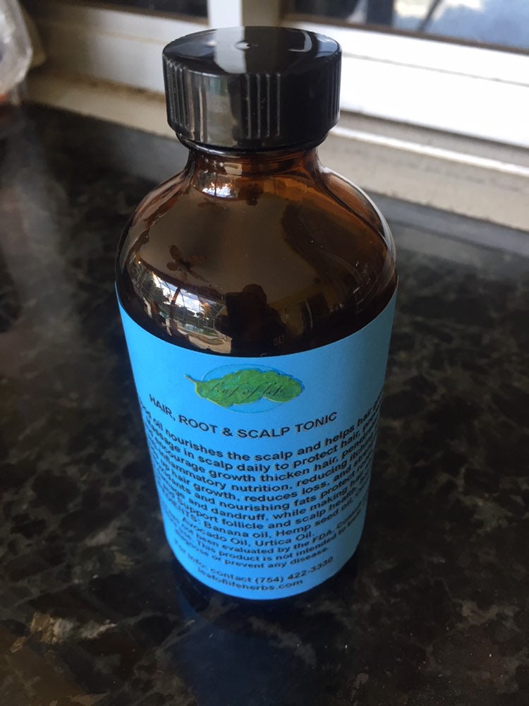 Hair Root & Scalp Tonic – Alkaline Wildcrafted Formula