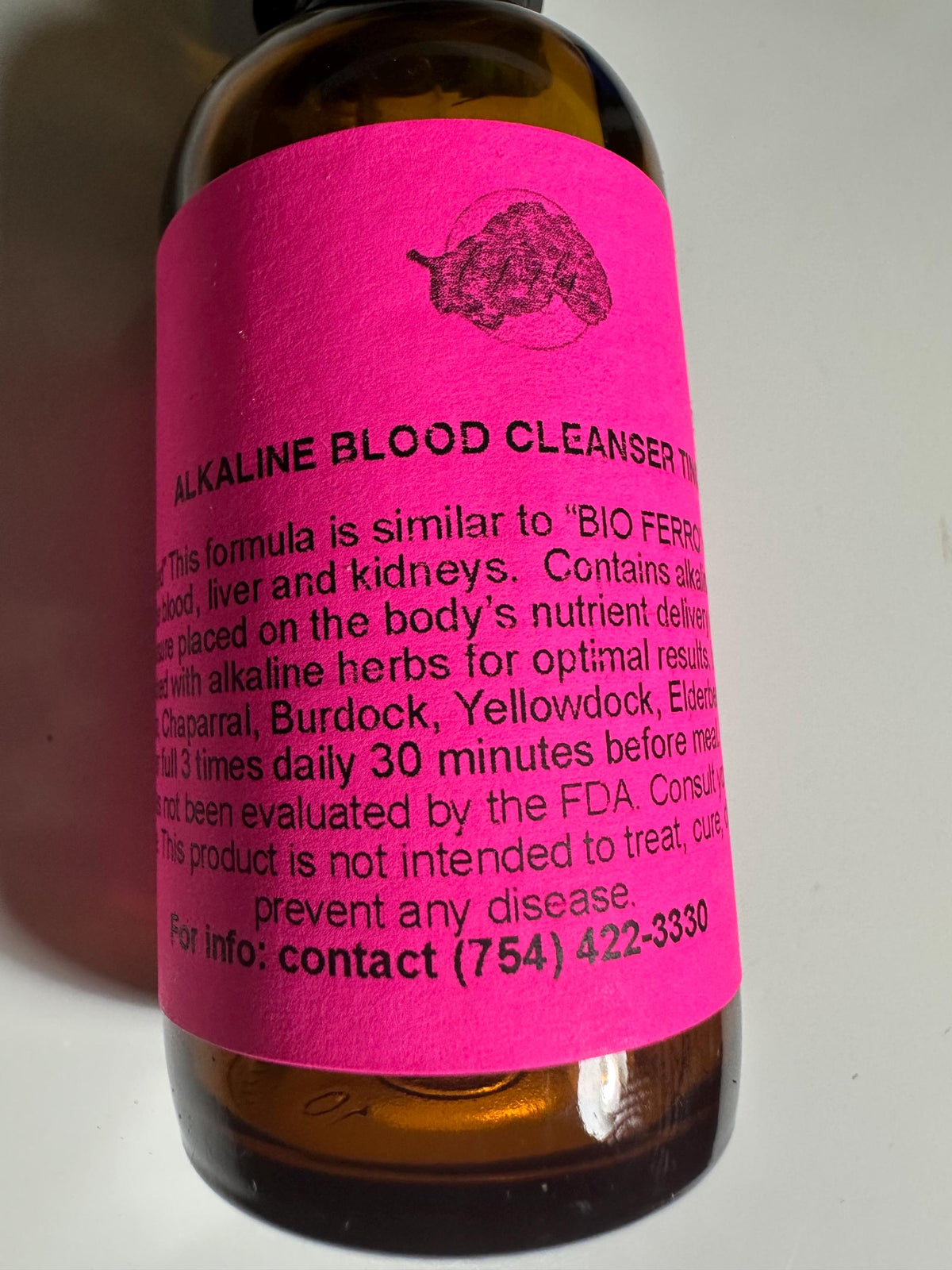 Alkaline Blood Cleanser Tincture – Burdock & Cocolmeca