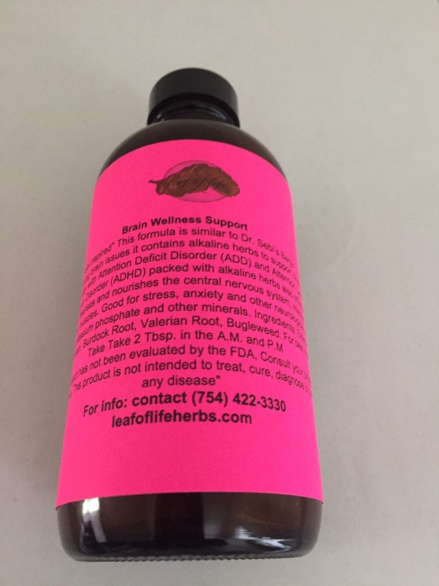 Brain & Wellness Tonic – Leaf of Life Brain & Nerve Wellness Formula