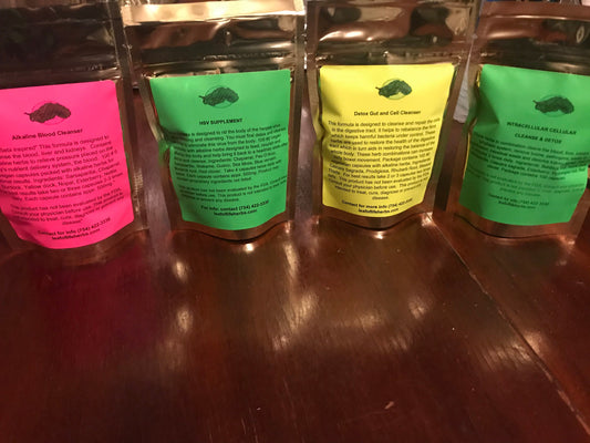 Alkaline Bitter Herbal Detox Tea Bundle (3 Pack)