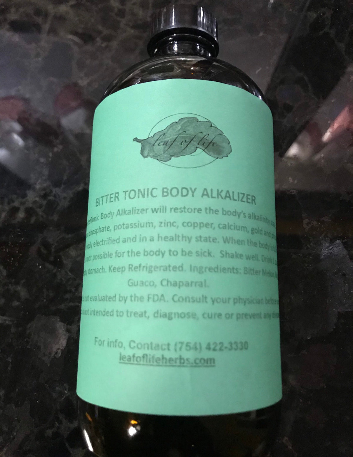 Bitter Tonic Body Alkalizer – Daily Mineral Support
