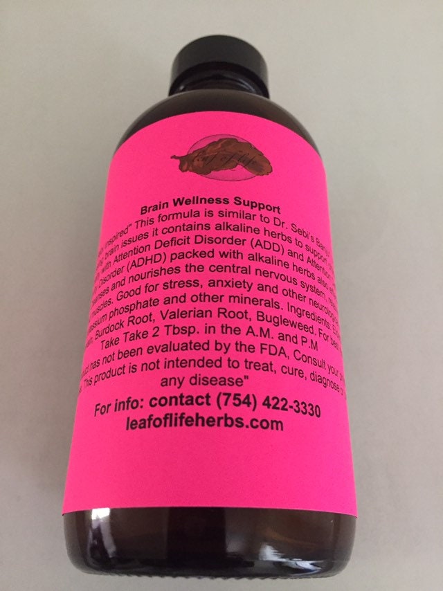 Brain & Wellness Tonic – Leaf of Life Brain & Nerve Wellness Formula