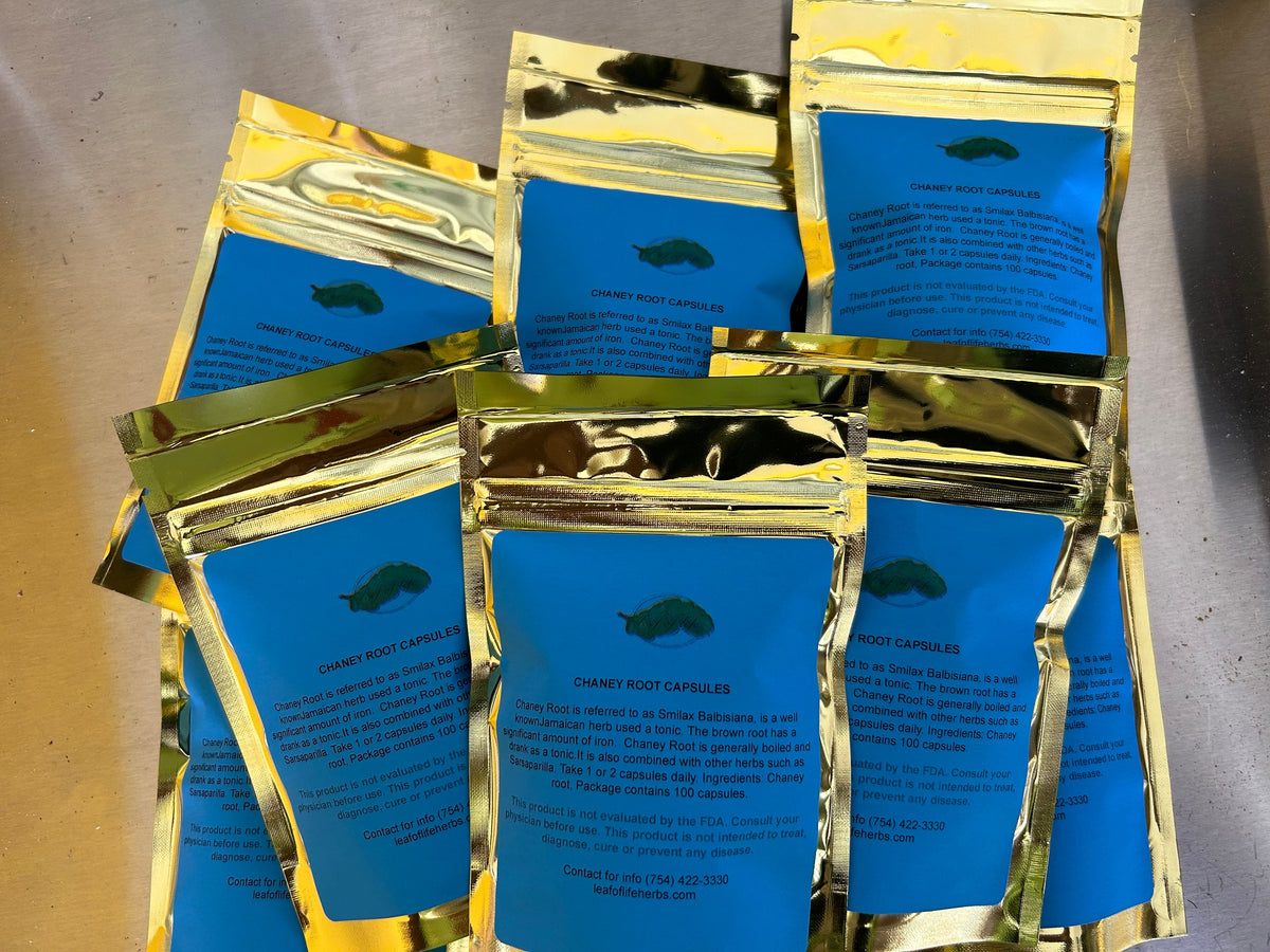 Jamaican Chaney Root Capsules – Wildcrafted