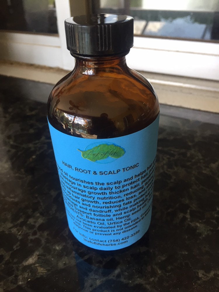 Hair Root & Scalp Tonic – Alkaline Wildcrafted Formula