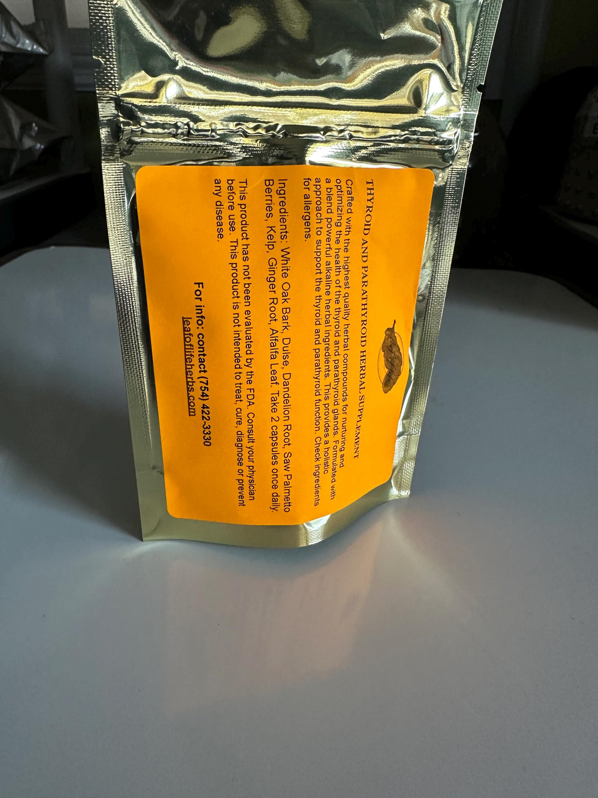 Thyroid & Parathyroid Herbal Support Capsules