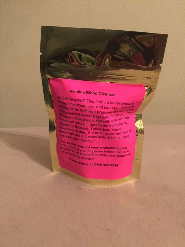 Alkaline Blood Cleanser Capsules – Leaf of Life Iron Cleanse Formula