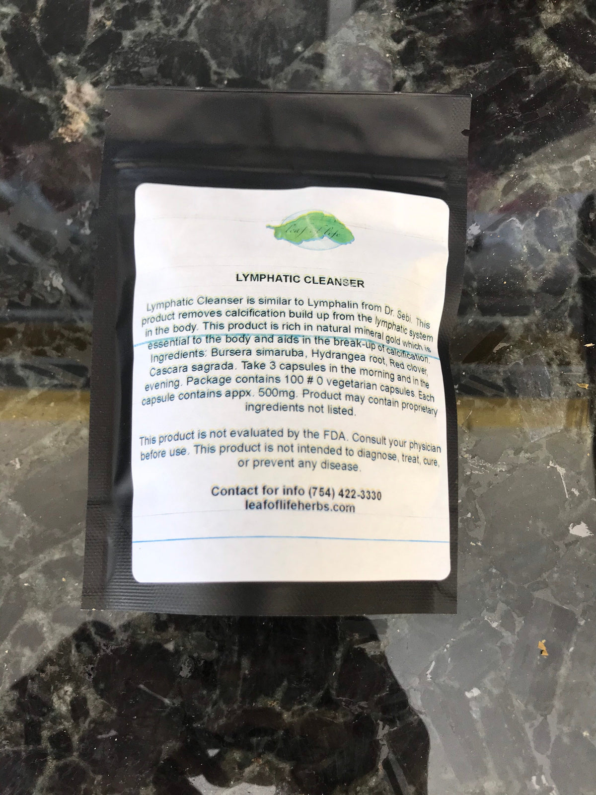 Lymphatic Cleanse Capsules – Wildcrafted Alkaline Herbs