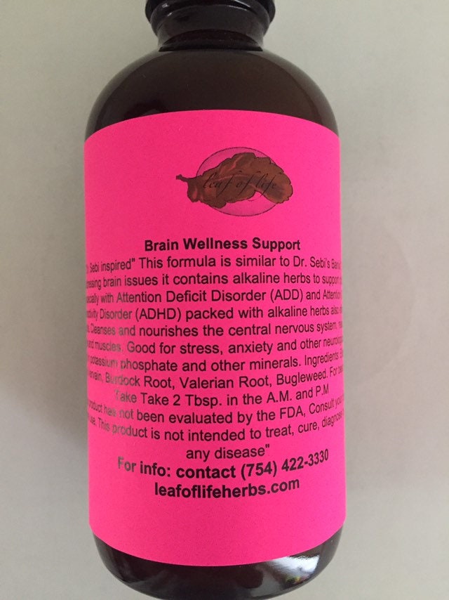 Brain & Wellness Tonic – Leaf of Life Brain & Nerve Wellness Formula