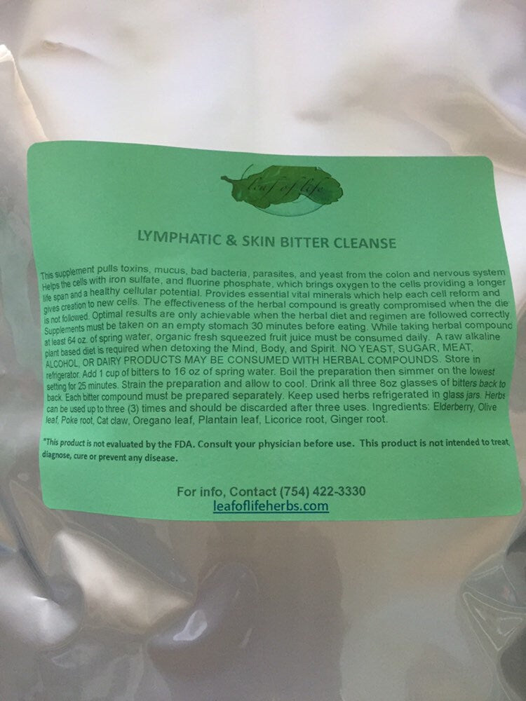 Alkaline Bitter Herbal Tea Blend (3 Pack)