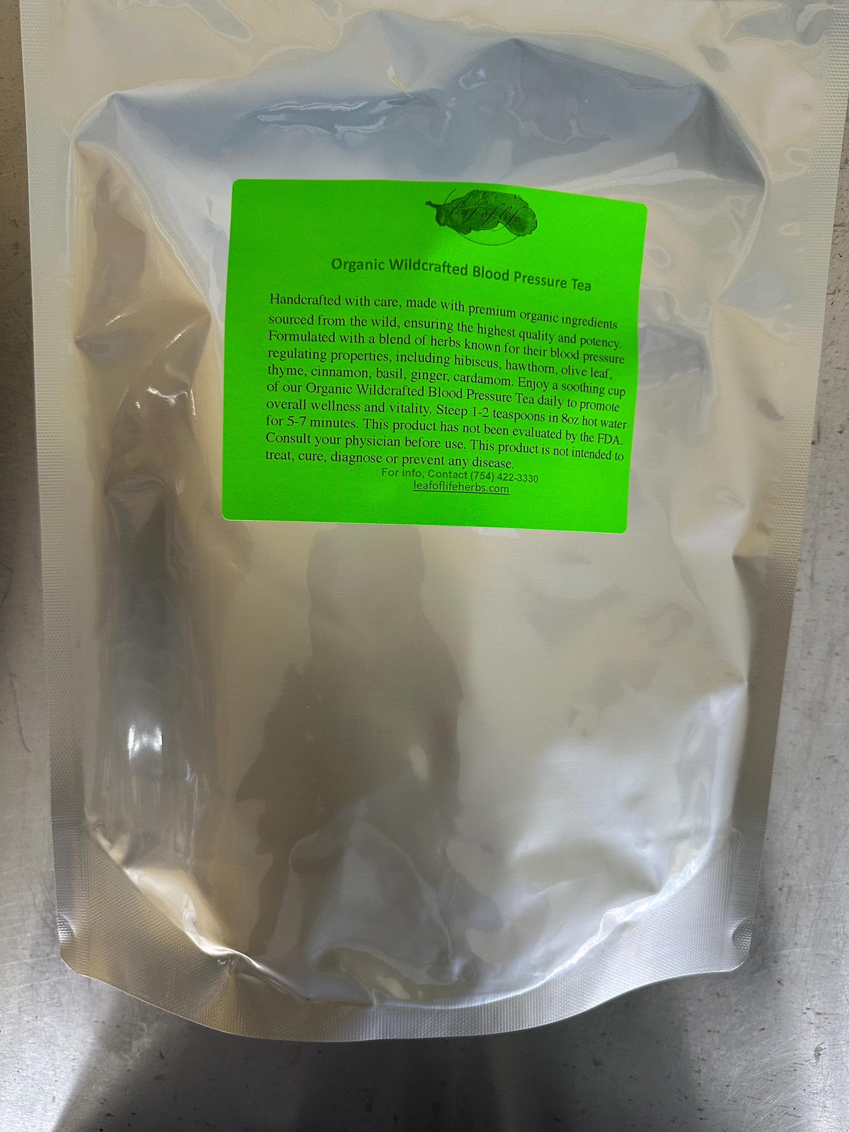 Organic Wildcrafted Blood Pressure Tea